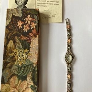 Edith Vanderbilt Watch with small watch band cameos
